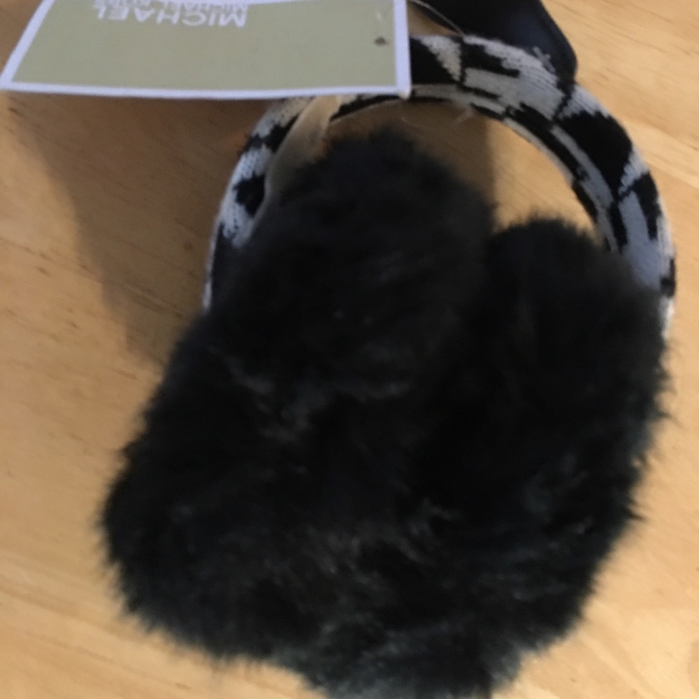 Micheal Kors Ear Muffs NWT faux fur